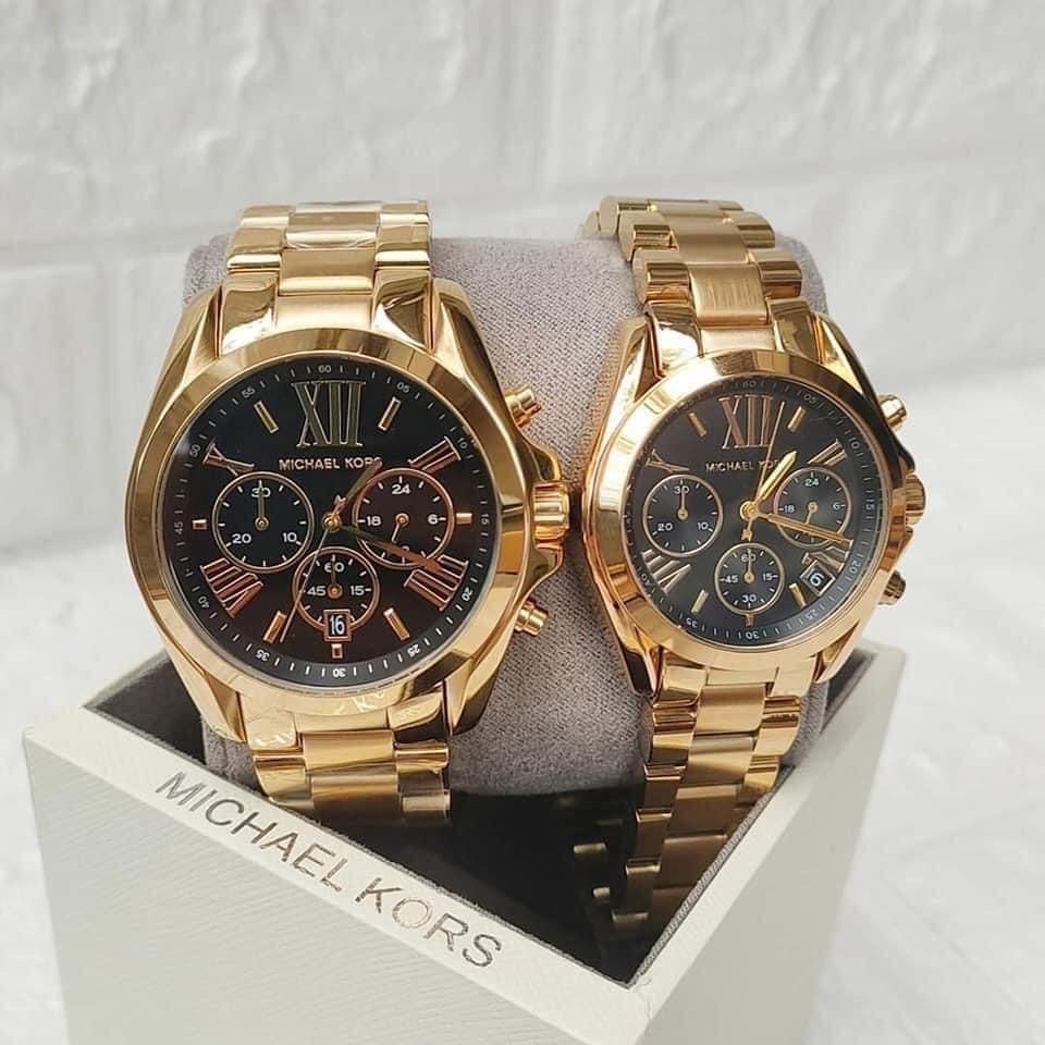 Couple watches mk best sale