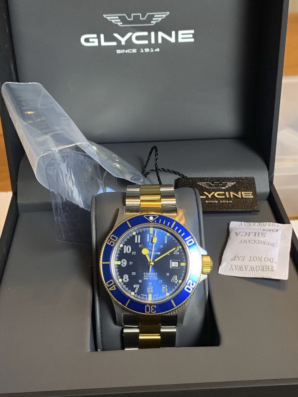 Like NIB Glycine Combat Sub Two Tone GL0081 425 Paypal Accepted