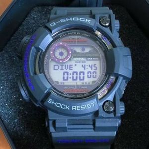 RARE Casio G Shock Frogman GF-1000BP Men In Dark Purple. GWF-1000
