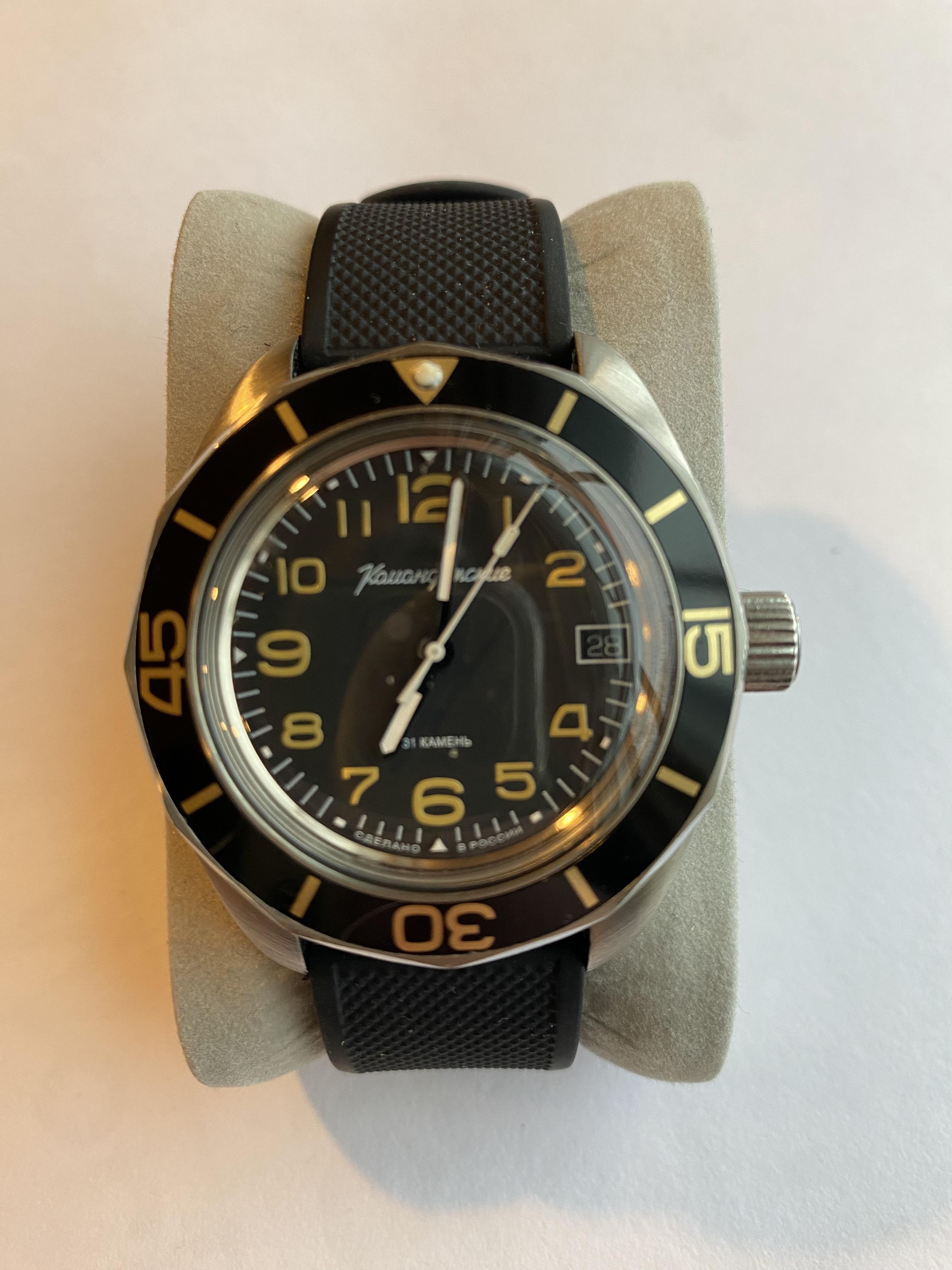 Vostok komandirskie best sale fifty fathoms