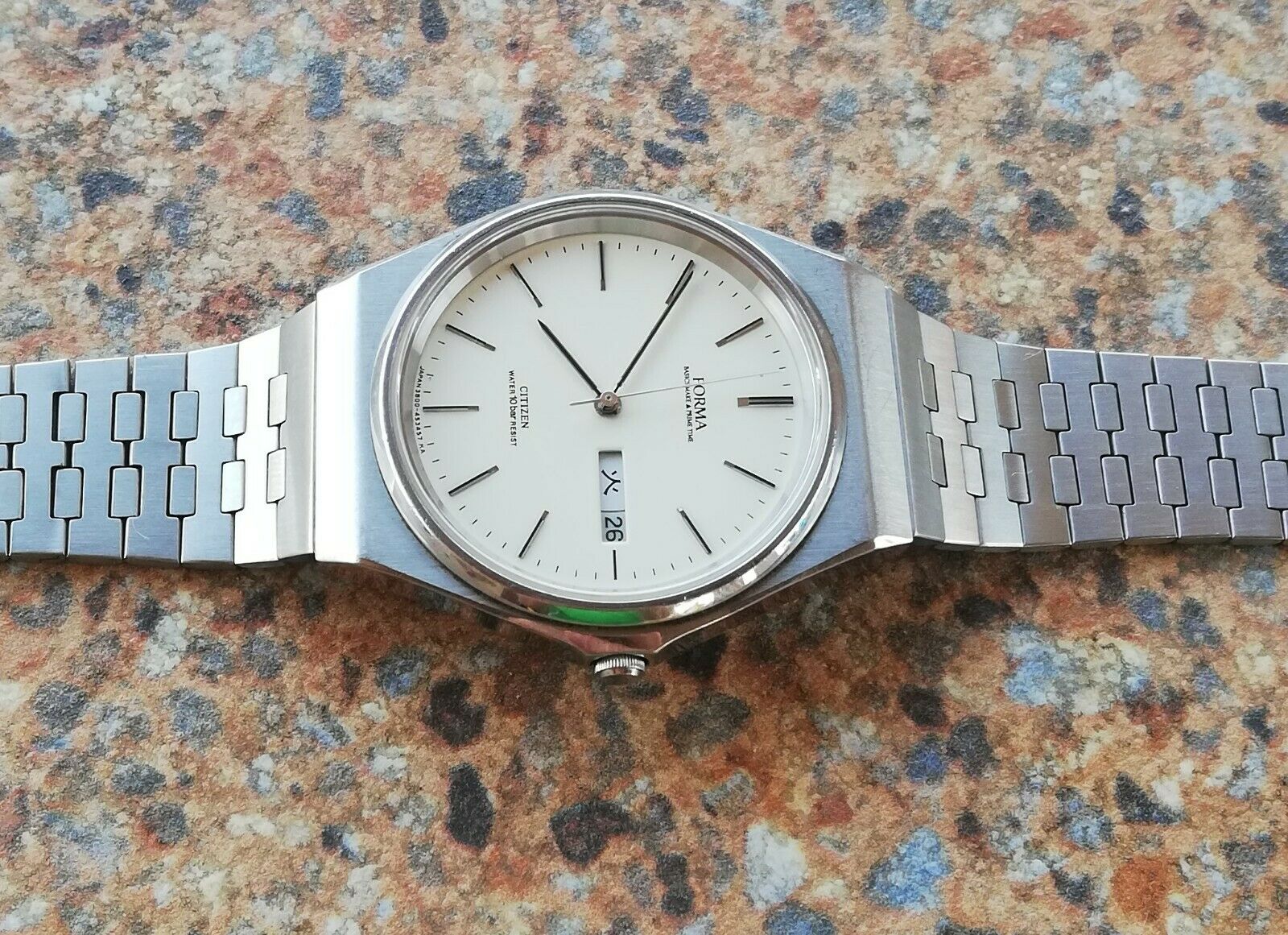 Citizen Forma Quartz Watch 3800 June 1989 3800-451759 Kanji