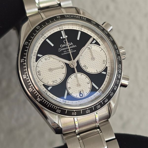 OCT 2024 OMEGA SPEEDMASTER RACING CHRONOGRAPH REVERSE PANDA DIAL 326.30 ...