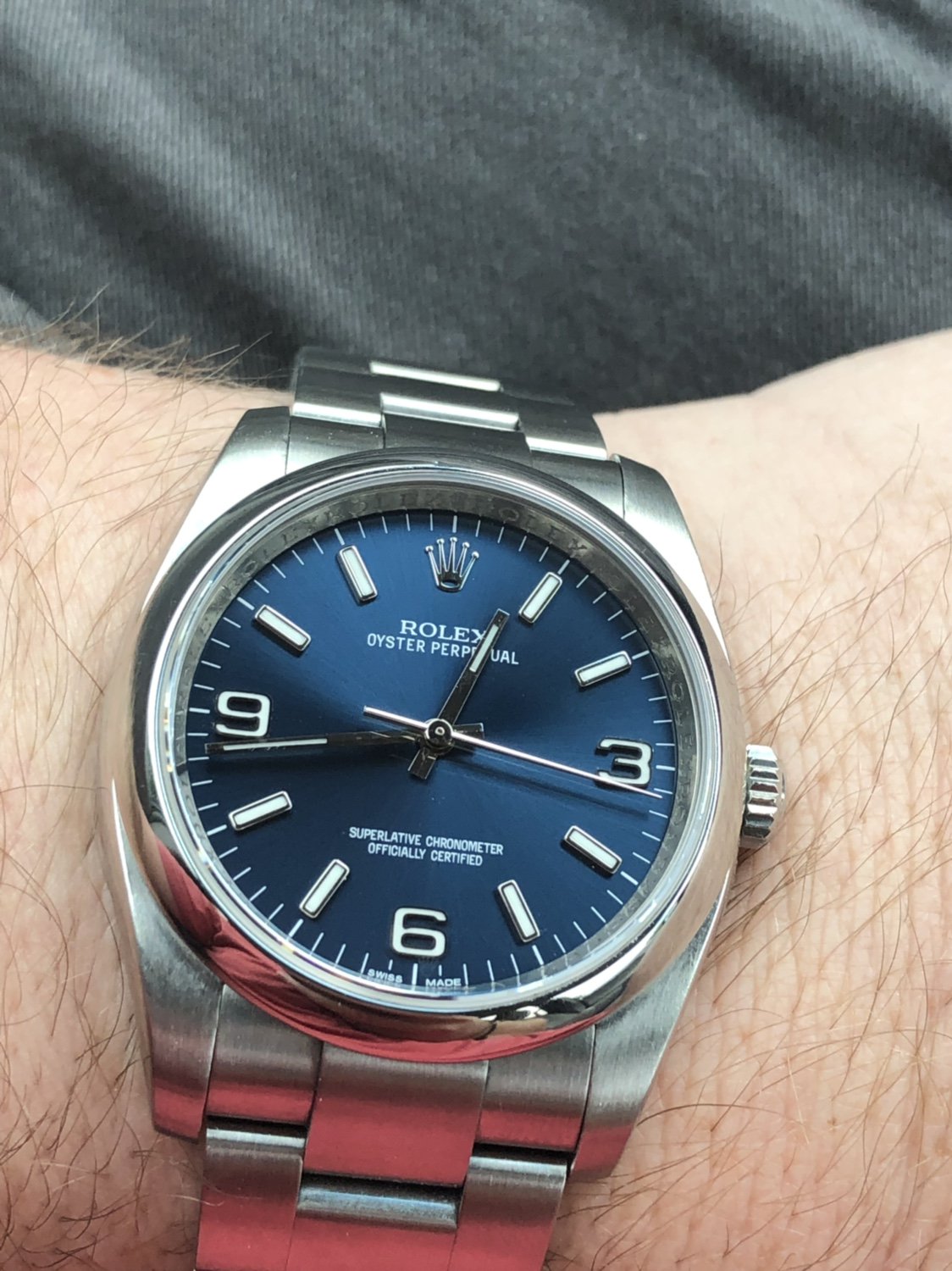 rolex oyster perpetual 3 6 9 dial
