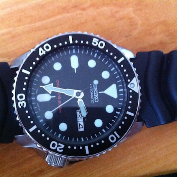 FS: Mint seiko 007 with rubber strap and luminox 22mm nato strap ($120 ...