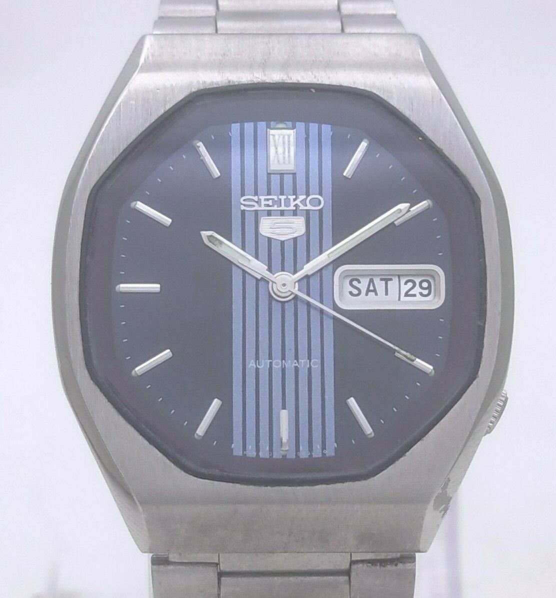 Vintage Seiko 5 Japan 6309-548A 17J Automatic Steel Day Date Men's Wrist  Watch | WatchCharts