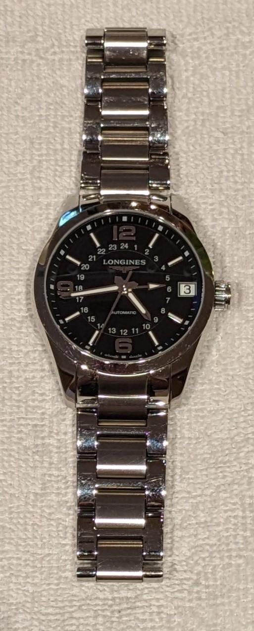 WTS Longines Conquest Classic 42mm Automatic GMT ref L2.799.4.56