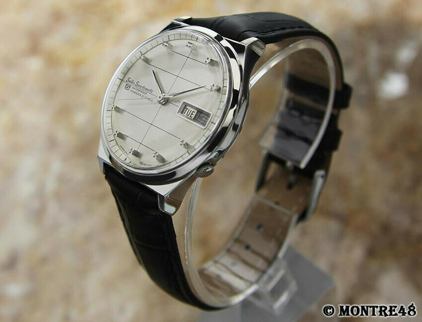 Stunning Vintage (1975) Seiko 5 Sportsmatic Automatic 6619