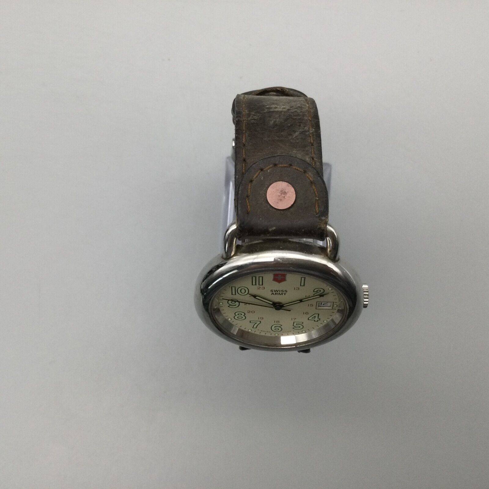 Swiss army cavalry watch on sale battery