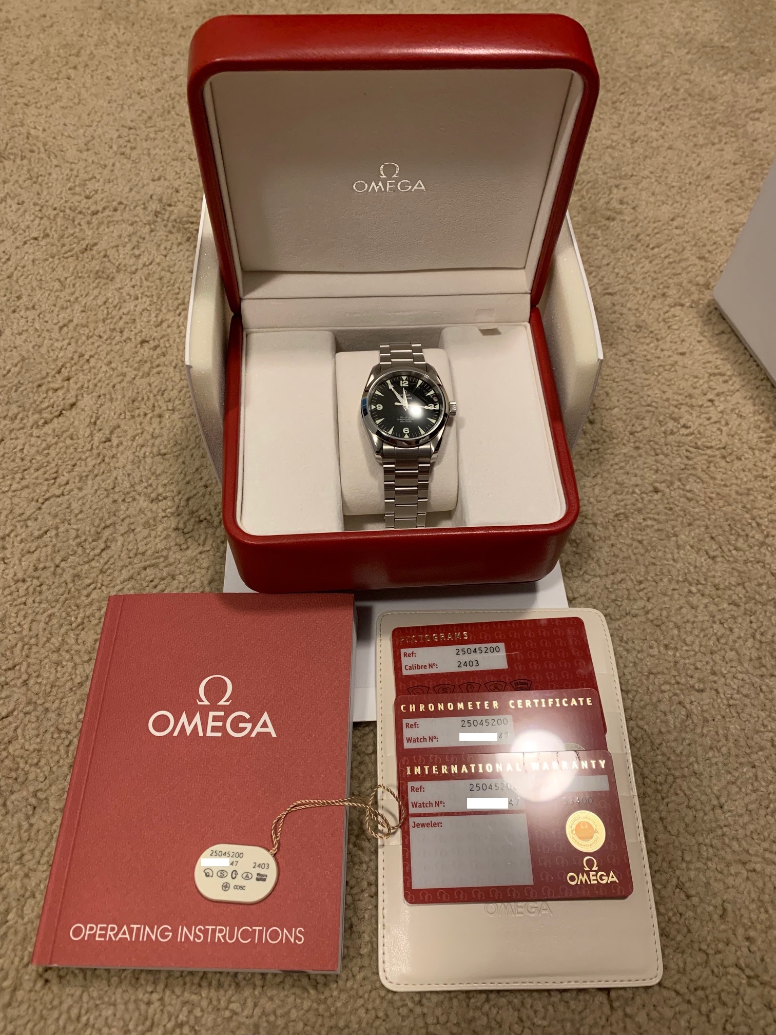 Omega Seamaster Railmaster Chronometer 2504.52