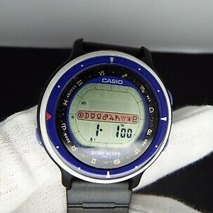Rare CASIO Vintage Digital Watch HOROSCOPE 90s STAR SPACE