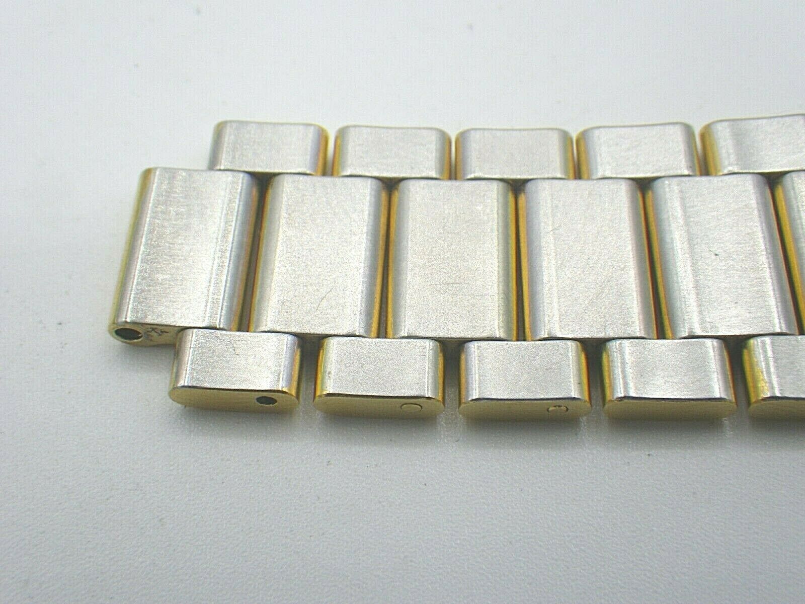 Links for TAG HEUER 4000 mens gold plated bracelet. Parts