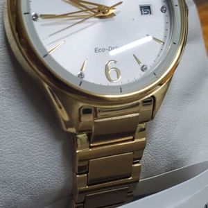 NEW Citizen Chandler FE6102-53A Ladies 37mm Silver Dial MSRP  display picture 1