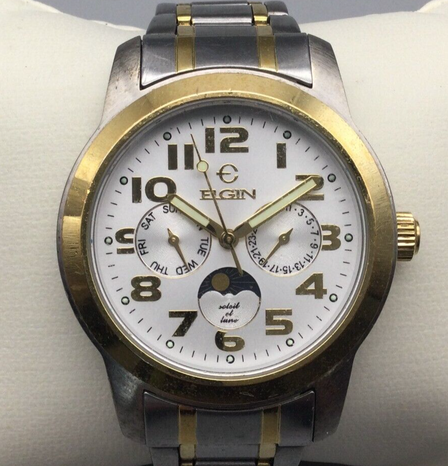 ELGIN サンバースト ヴィンテージアナログ時計 ELGIN サンバースト ヴィンテージアナログ時計