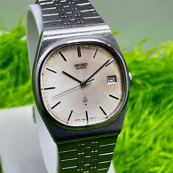 Montre Seiko Quartz 7832-5010 Homme/unisexe Vintage 1978 - Acier, Boîtier 34mm