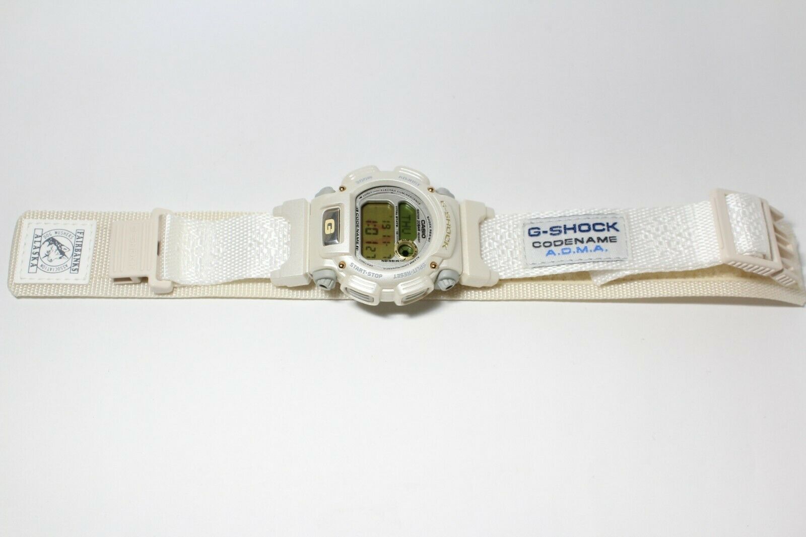 CASIO DW-8800AJ CODENAME ADMA FAIRBANKS ALASKA white Watch G-Shock 
