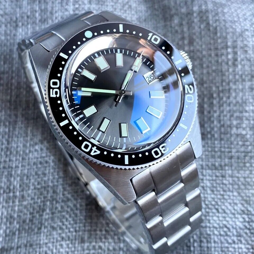 Seiko 62MAS mod Dive 300m NH35 Double Domed AR Sapphire Ceramic