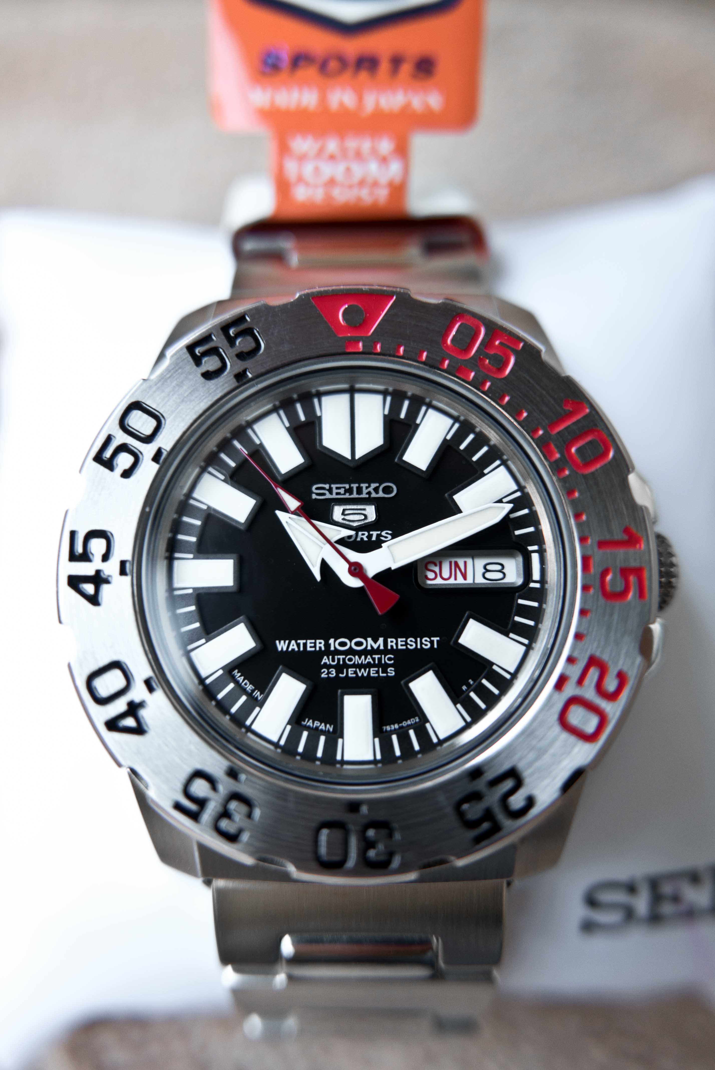 FS: MADE IN JAPAN SEIKO MONSTER 7S36-03D0 (SNZF47J1) dive