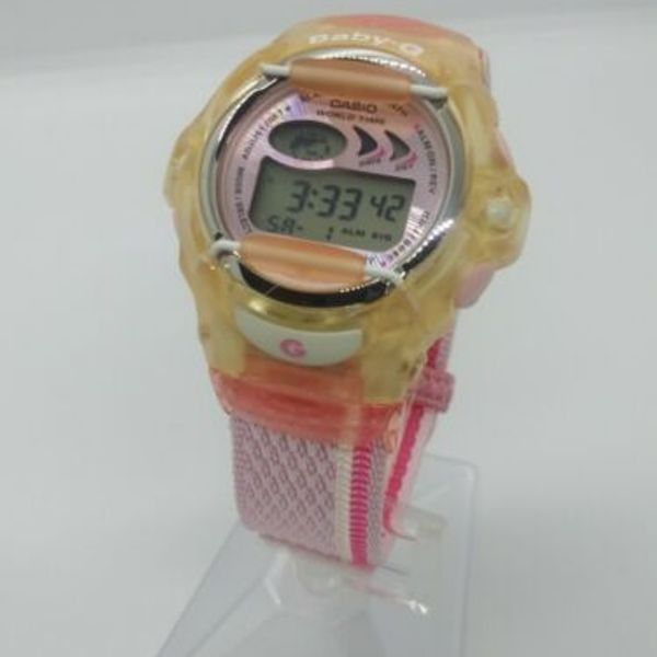Women BabyG Casio 2516 BGR250 Watch World Time 200M Diver Pink From