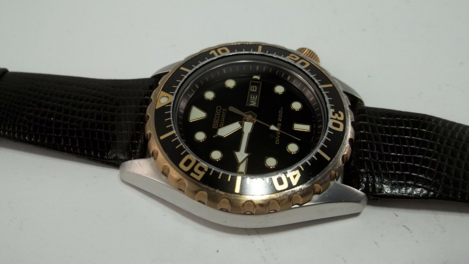 GORGEOUS SEIKO SCUBA DIVER 200M DAY DATE 7N36 6A29 SERIAL 251834