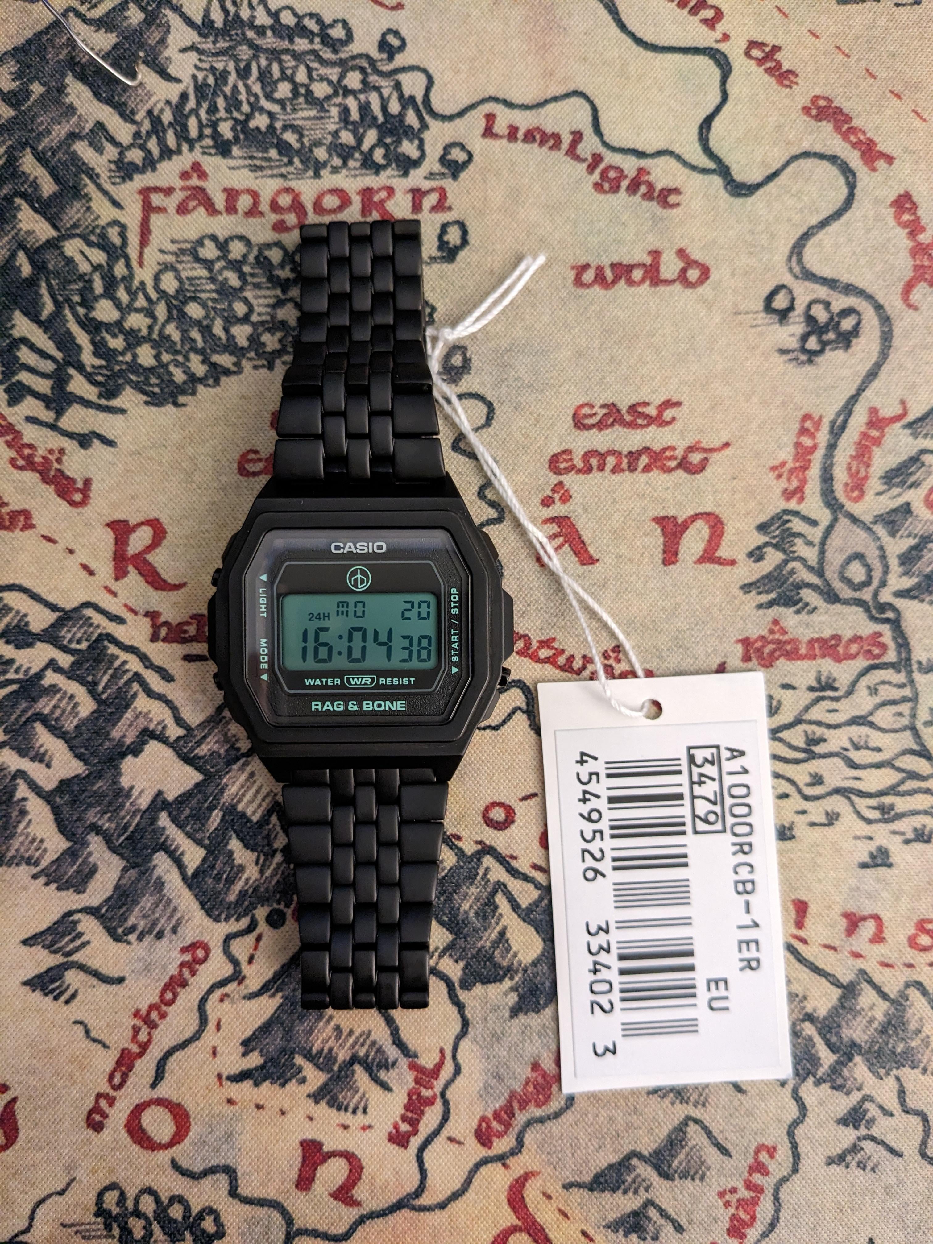 WTS] [EU-ES] Casio Rag & Bone A1000RCB-1 | WatchCharts