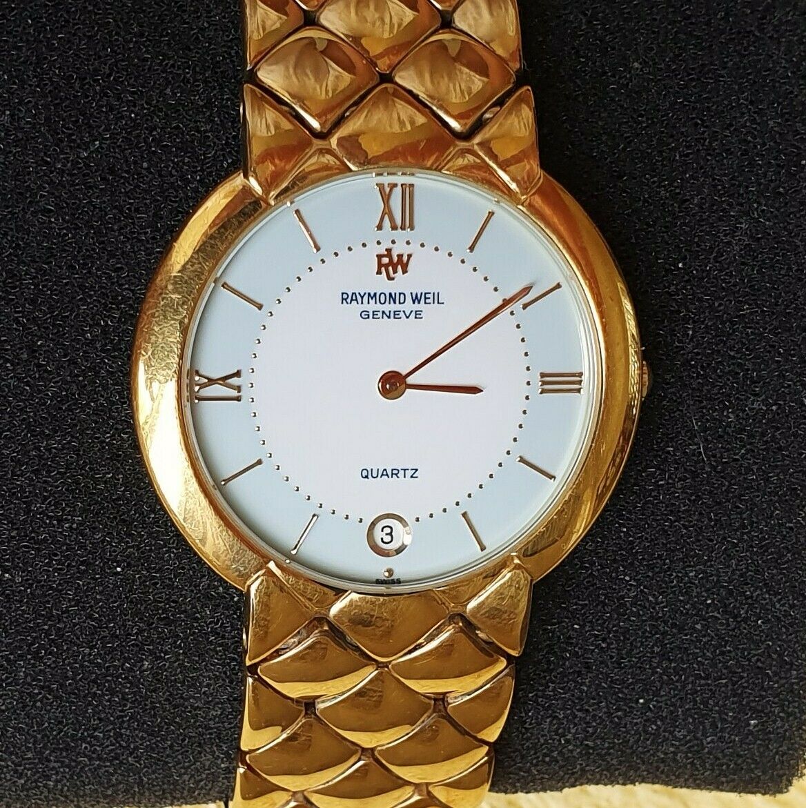 Raymond Weil 9131 18k Gold Plated Men s Women s Watch 32mm NR366