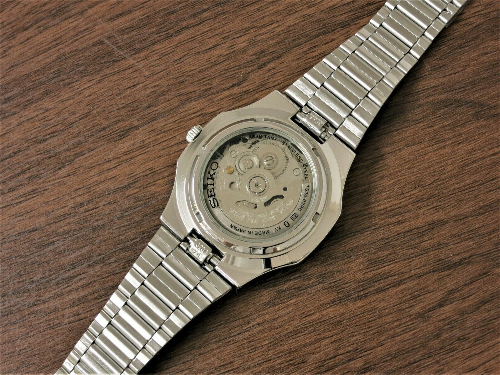 Seiko 5 SNKK47 7S26-03R0 Automatic Day Date Black Dial Men's