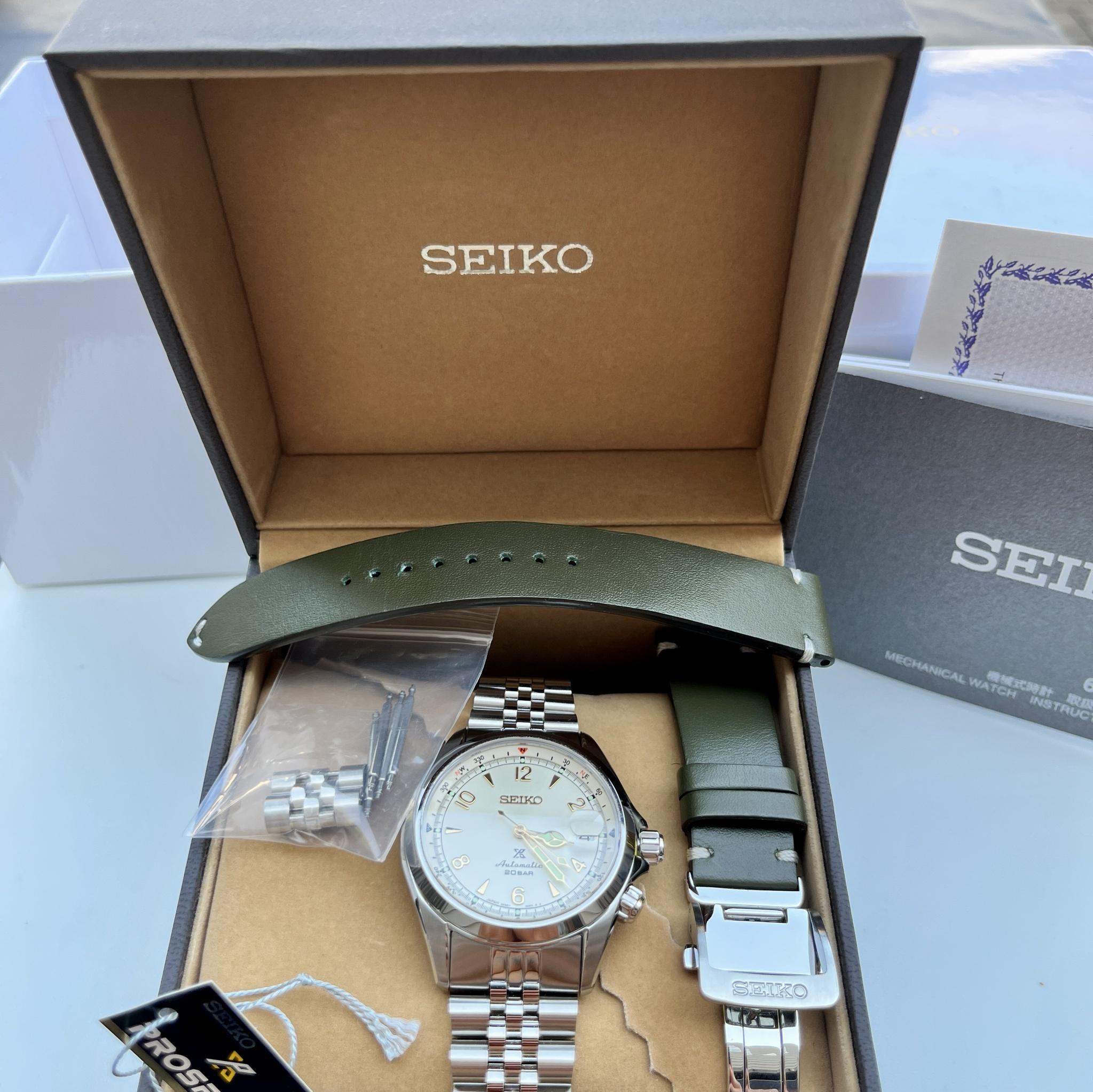 WTS] Seiko Alpinist SPB123/SBDC093 on Uncle Seiko Jubilee - Sold