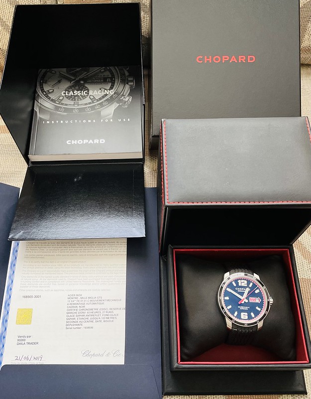 Chopard Mille Miglia GTS Automatic Rubber 168565 3001