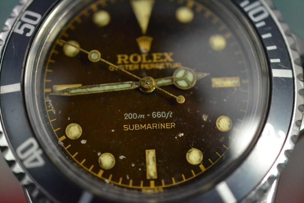 FS: 1959 Rolex 5512 Eagle Beak Tropical Brown Dial Submariner