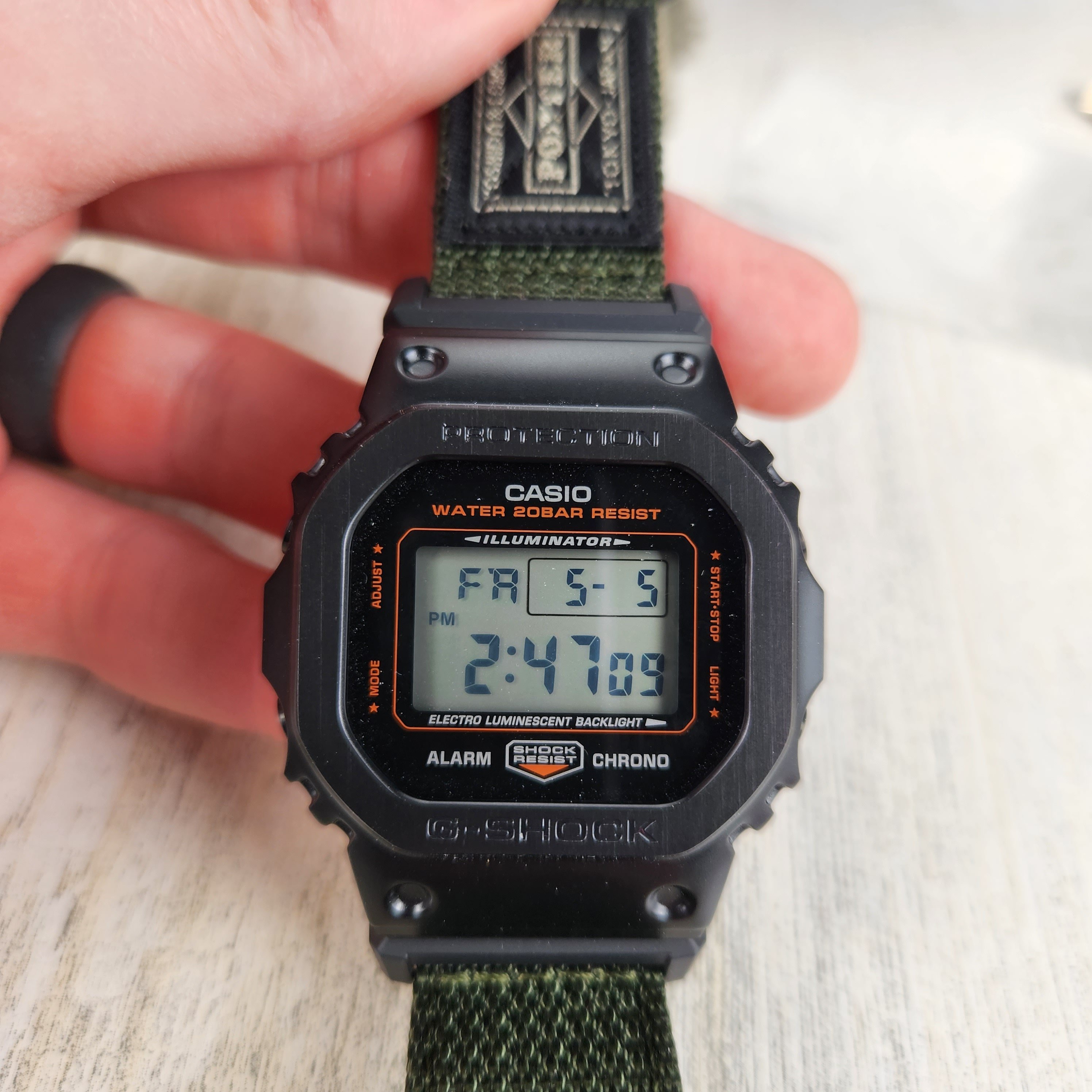 Porter x G-Shock GM-5600EY-1 Collaboration for 85th Anniversary