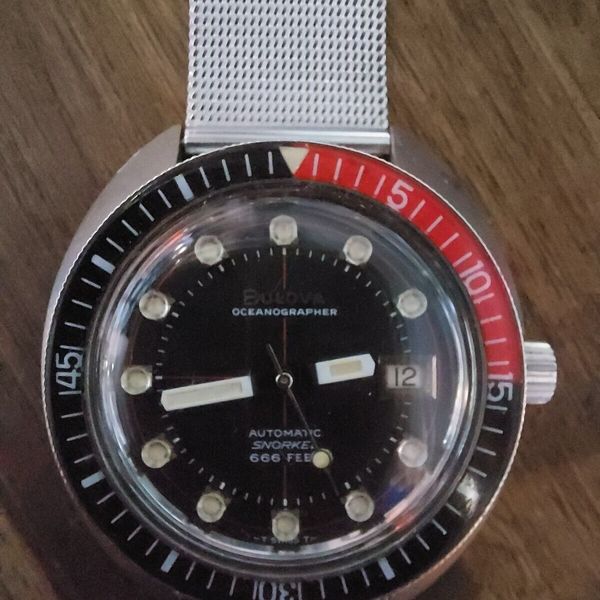 Bulova Oceanographer Devil Diver Arancio/Nero 41mm