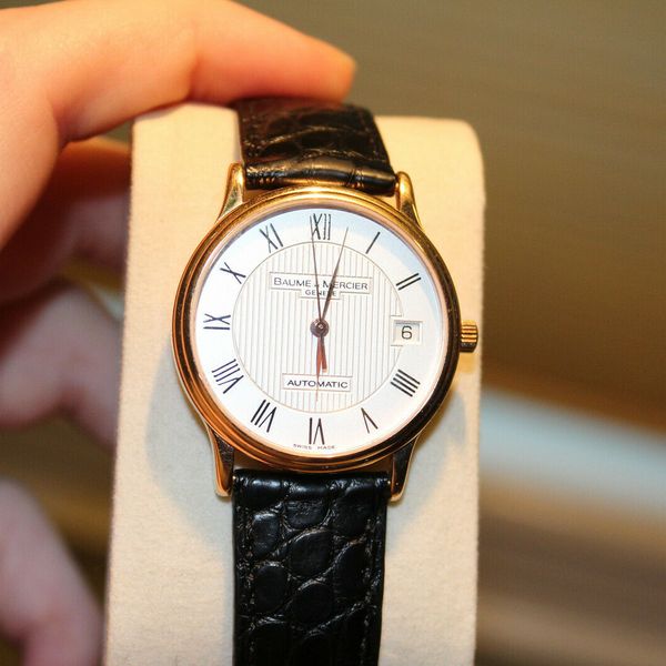 18K rose gold Automatic Baume & Mercier Classima watch 65637 | WatchCharts