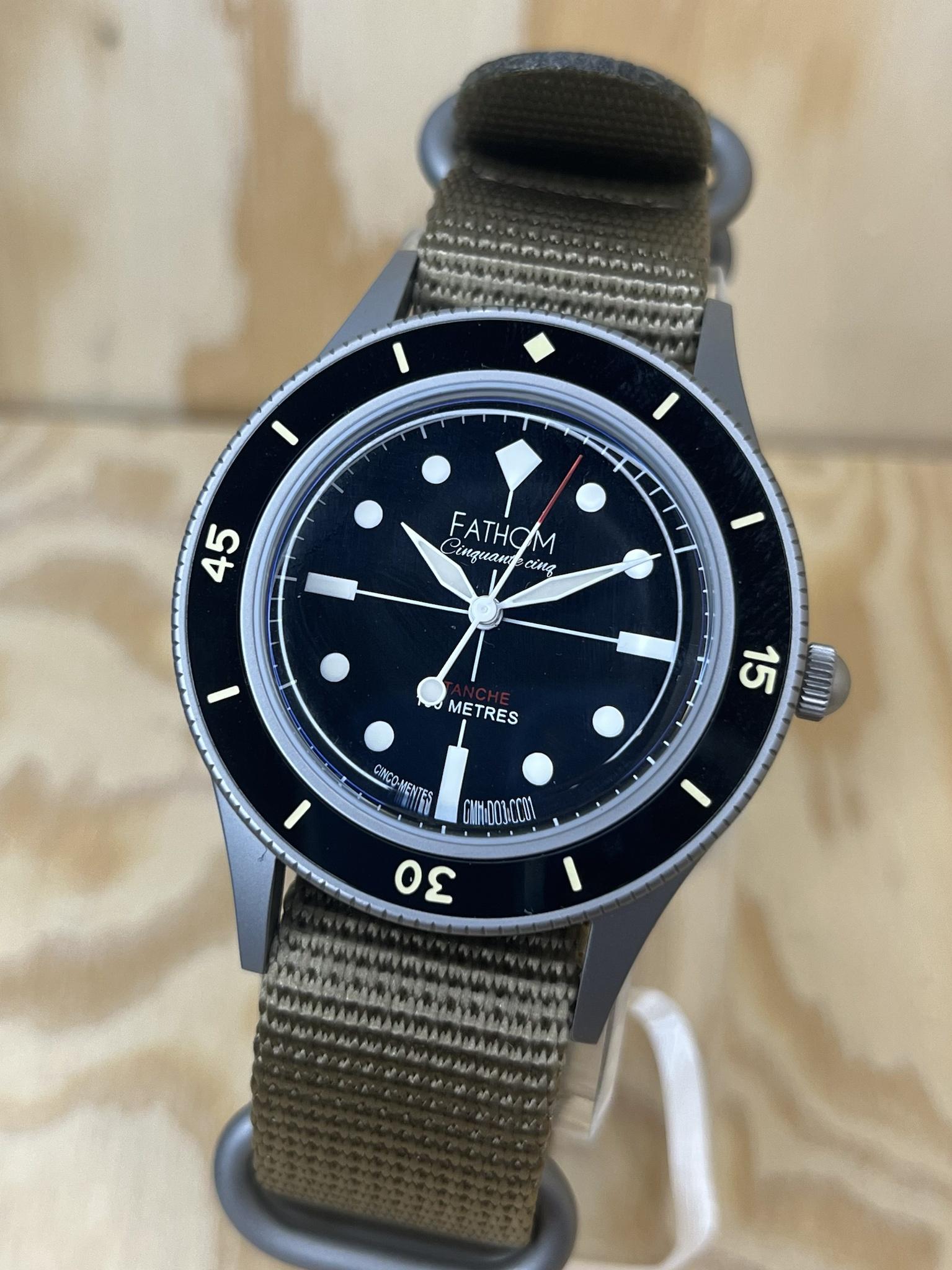 WTS 40mm Seiko Mod Fifty Fathoms Vintage Military Blancpain