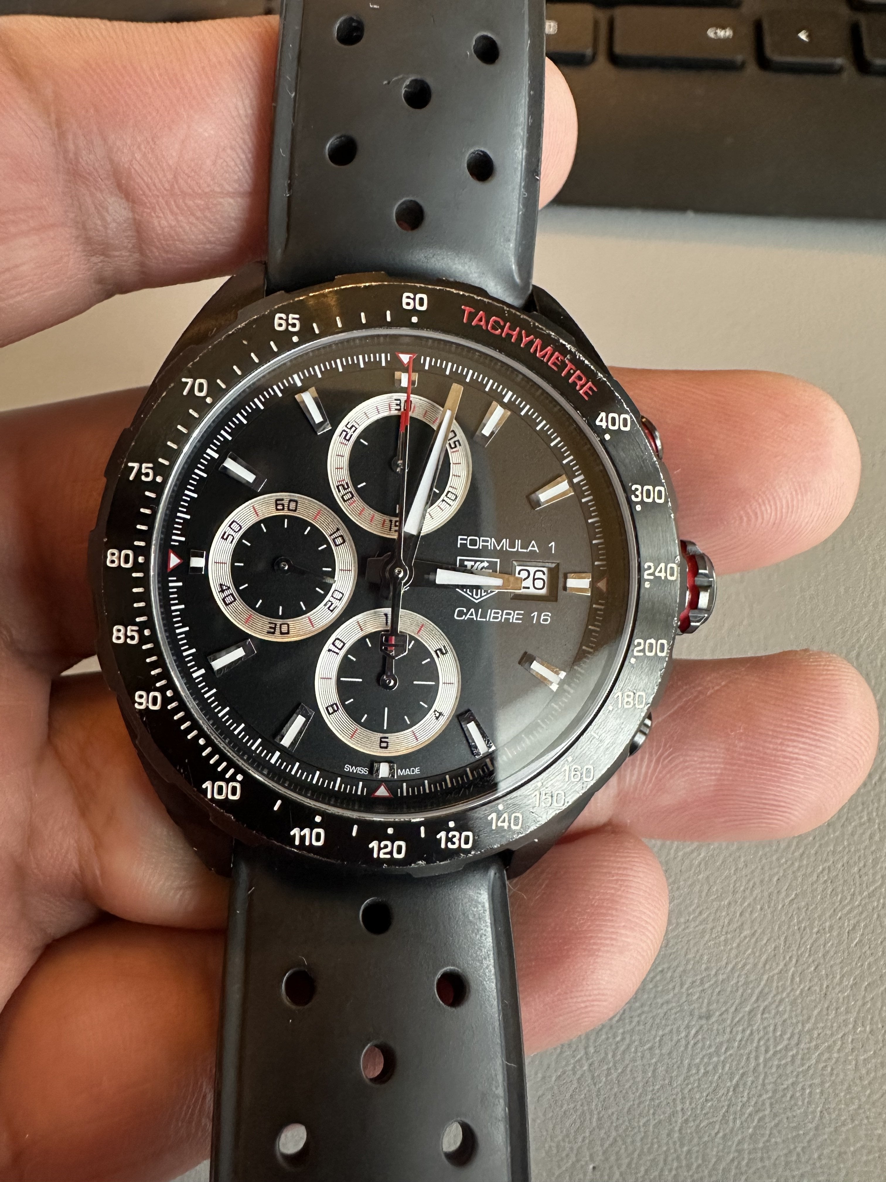 Tag Heuer Formula 1 Calibre 16 Automatic Chronograph WatchCharts