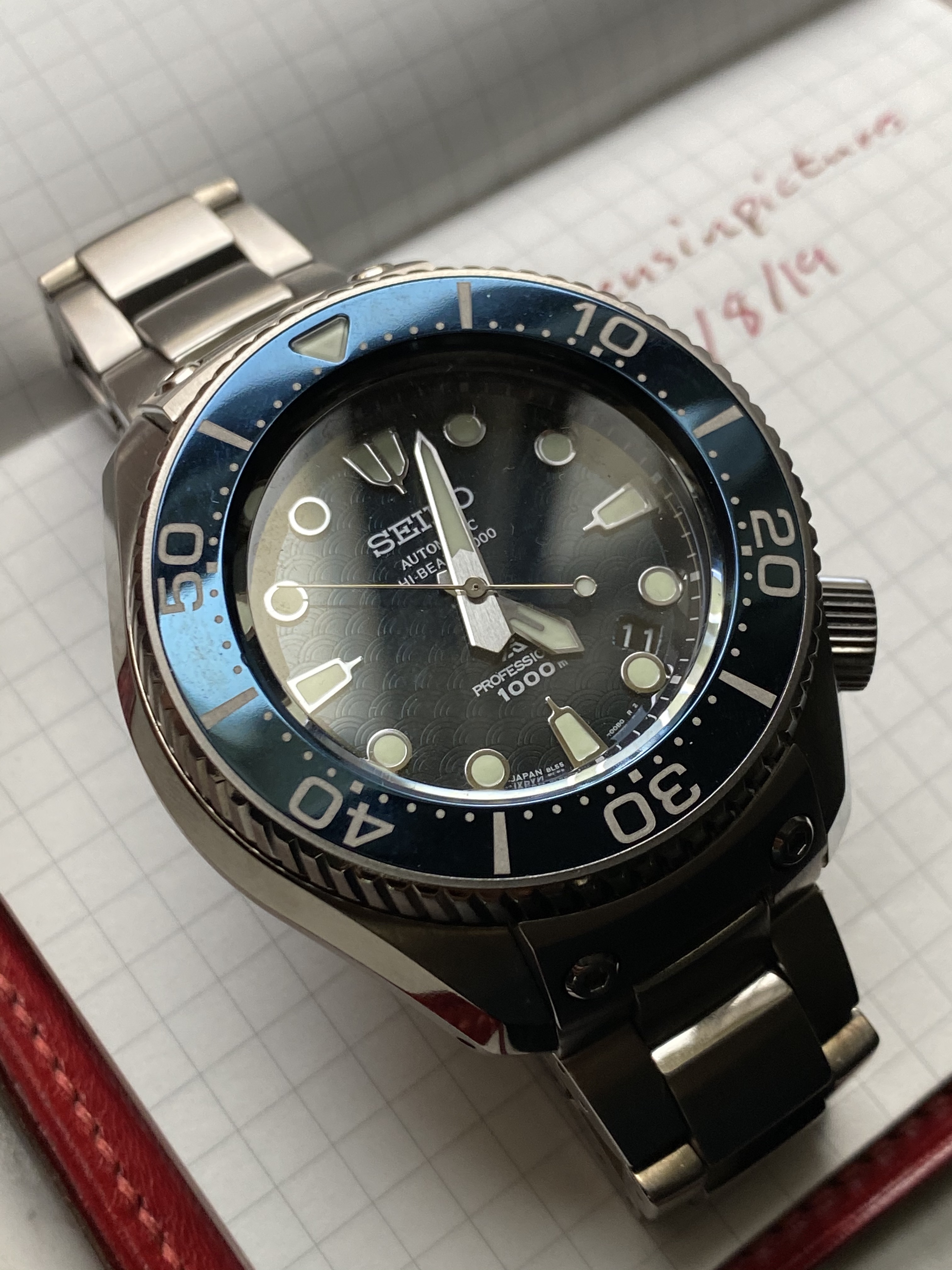 WTS] Seiko Prospex SBEX005 Hi-Beat with box and papers | WatchCharts