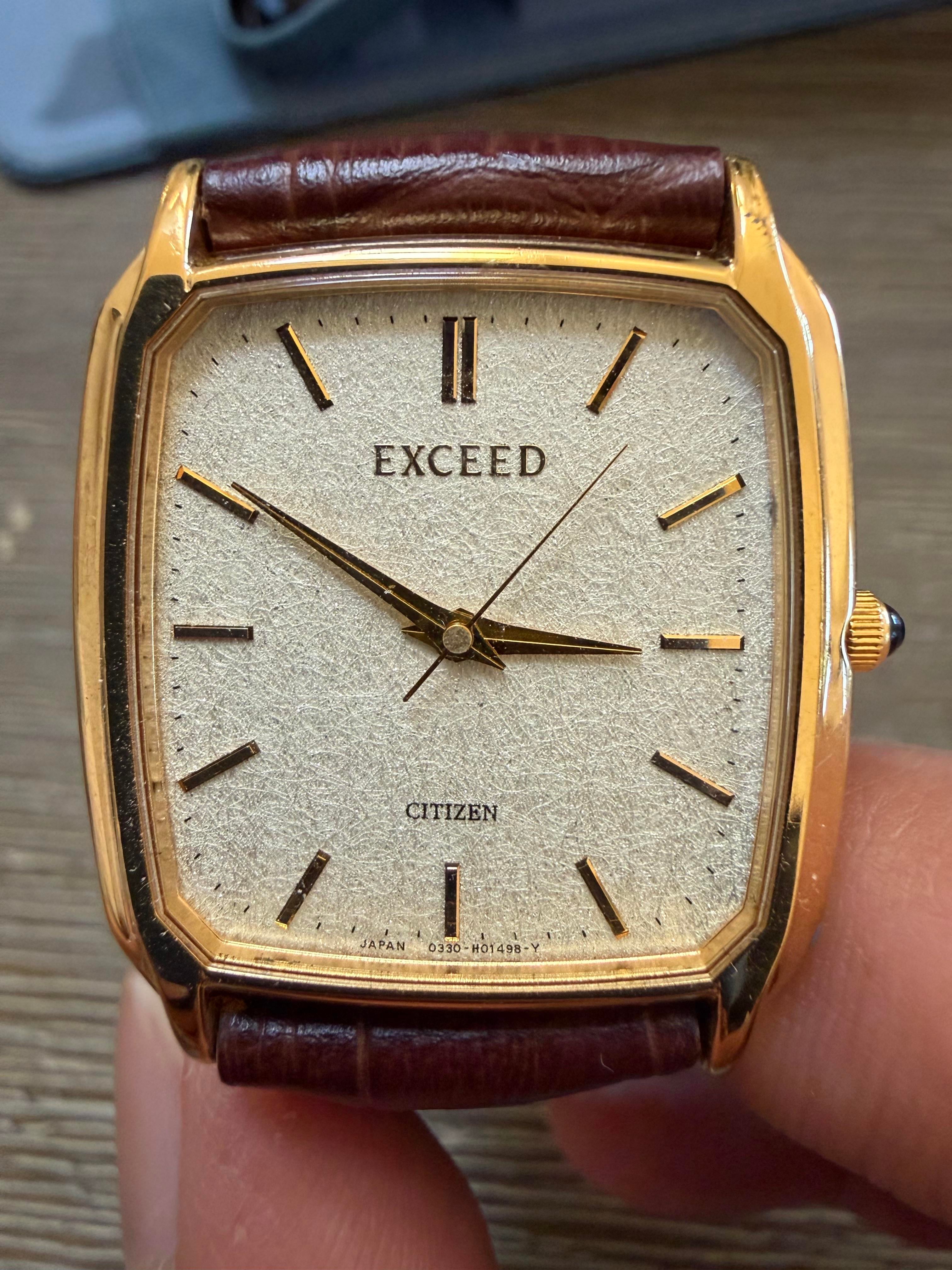 Citizen Watch Bracelet Date Vintage Quartz Men