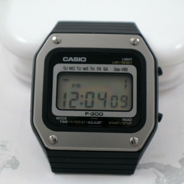 Vintage Casio F-300 F300 LCD watch 80's Rare ! | WatchCharts