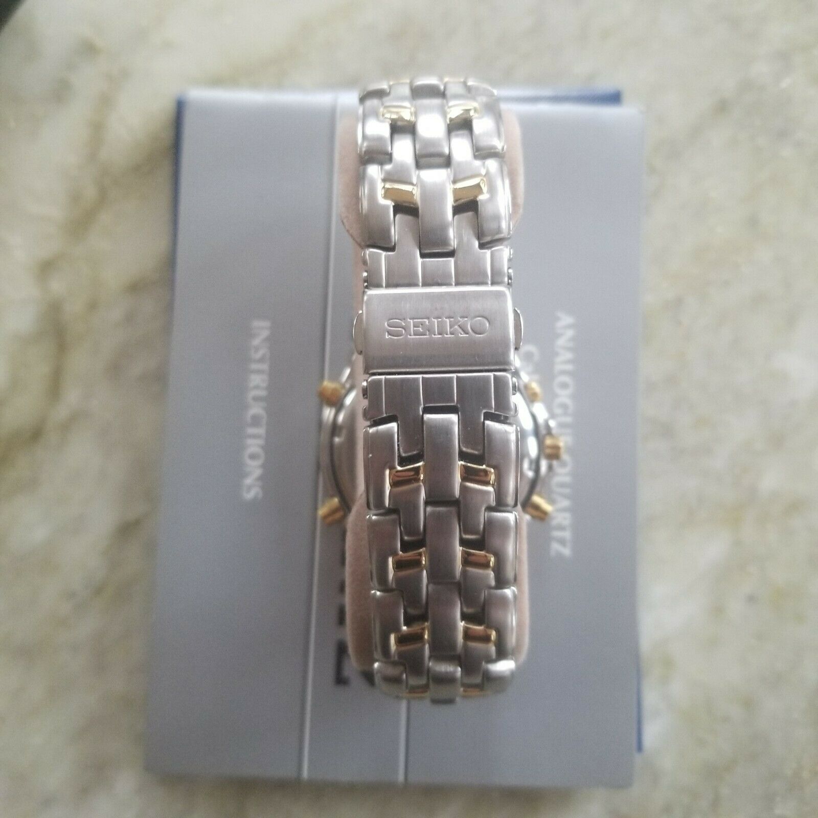 SEIKO 7T32 6M90 MENS WATCH CHRONOGRAPH PRESIDENT JOE BIDEN
