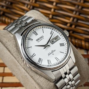 SEIKO セイコー SilverWave 0923-7010 クォーツ 腕時計 Seiko Silverwave 0923-7010 Quartz Day/Date Vintage Men's