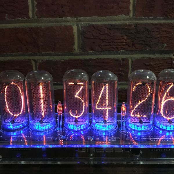 Nixie Vacuum Tube Clock IN18 WatchCharts