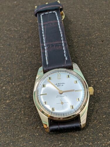 Montre Bracelet Homme Vintage LE ROYAL REF 21 - Mécanique - Fonctionne Parfaitement