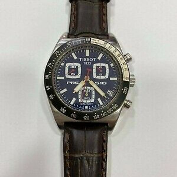 TISSOT PRS 516 CHRONOGRAPH J562/662 QUARTZ 40MM MENS WATCH SWISS MADE ...