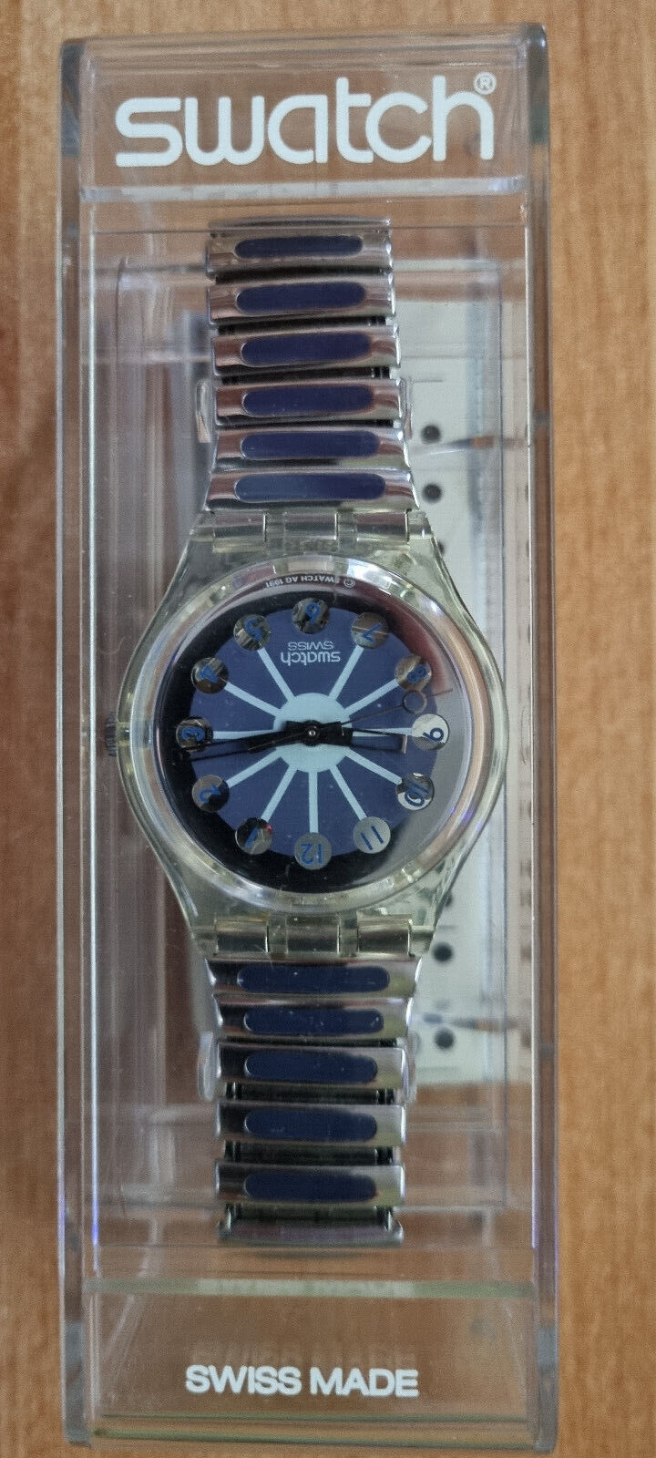 Swatch Gent Vintage Collection (1996) GK-219A Movie News Watch Collector  NOS Uhr | eBay