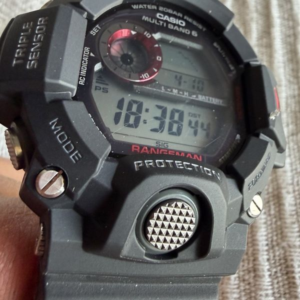 Casio G Shock Rangeman GW9400 Solar Multiband 6 Triple Sensor New OEM ...