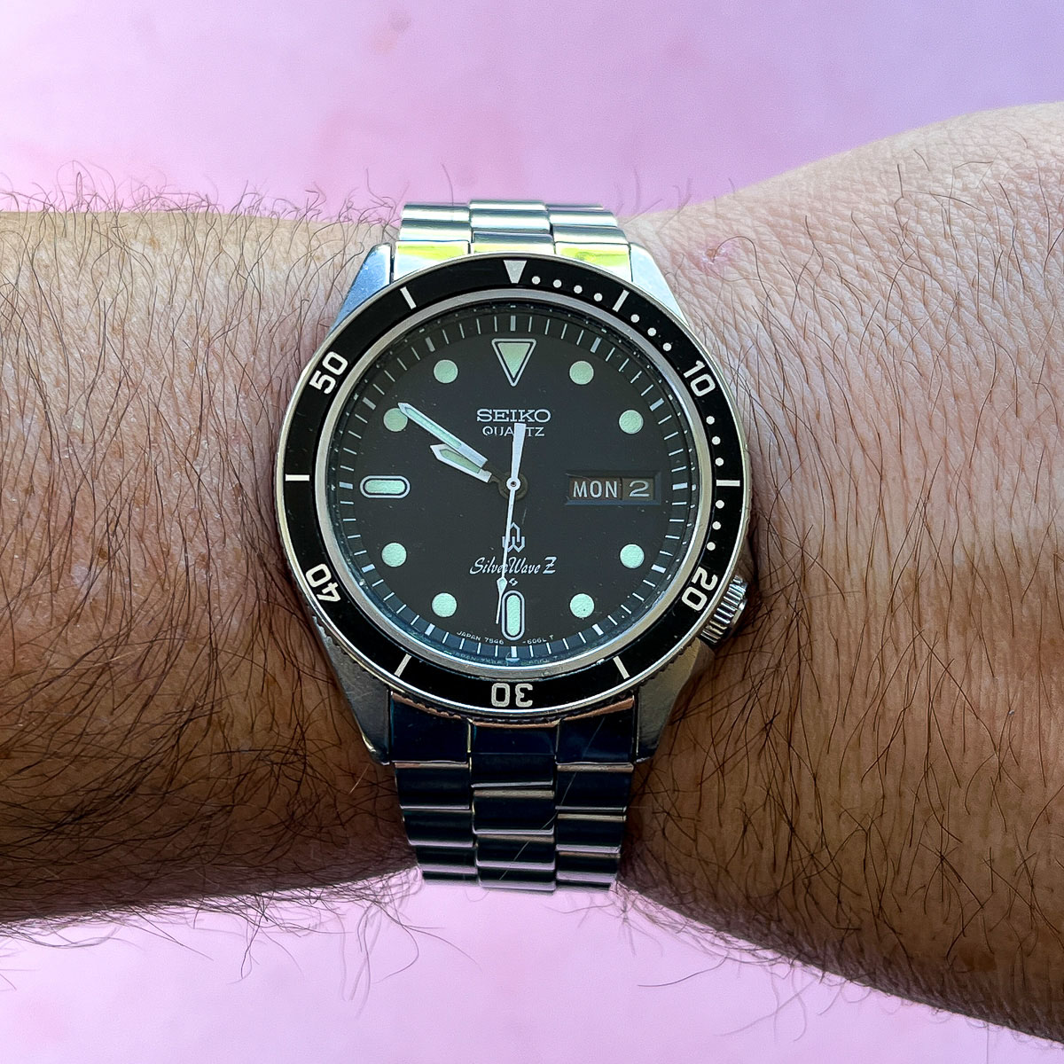 WTS] Seiko 7546-6060 Silverwave Z Quartz professional diver