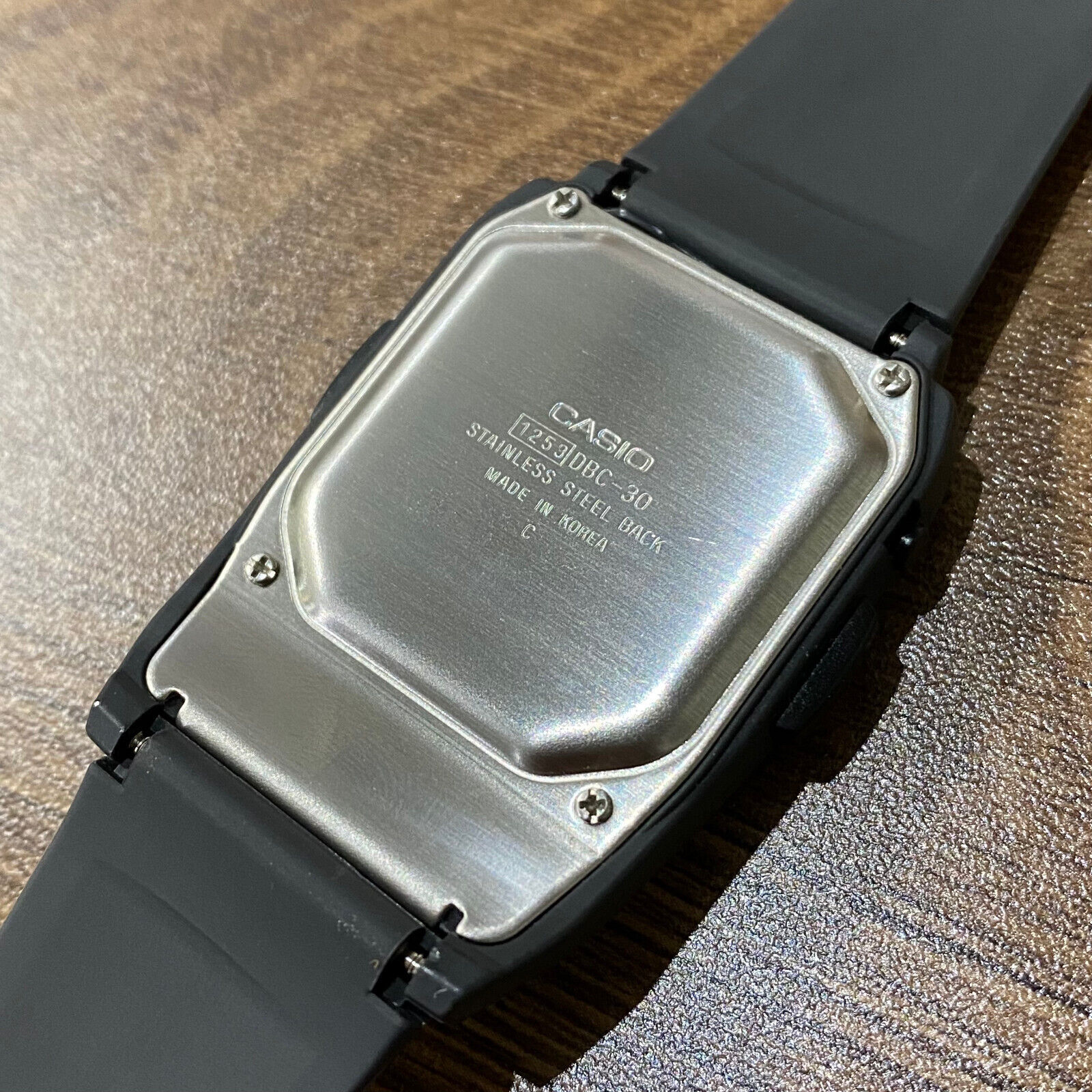 Vintage Casio DBC-30-1 Databank 30 Rare Calculator Watch 90