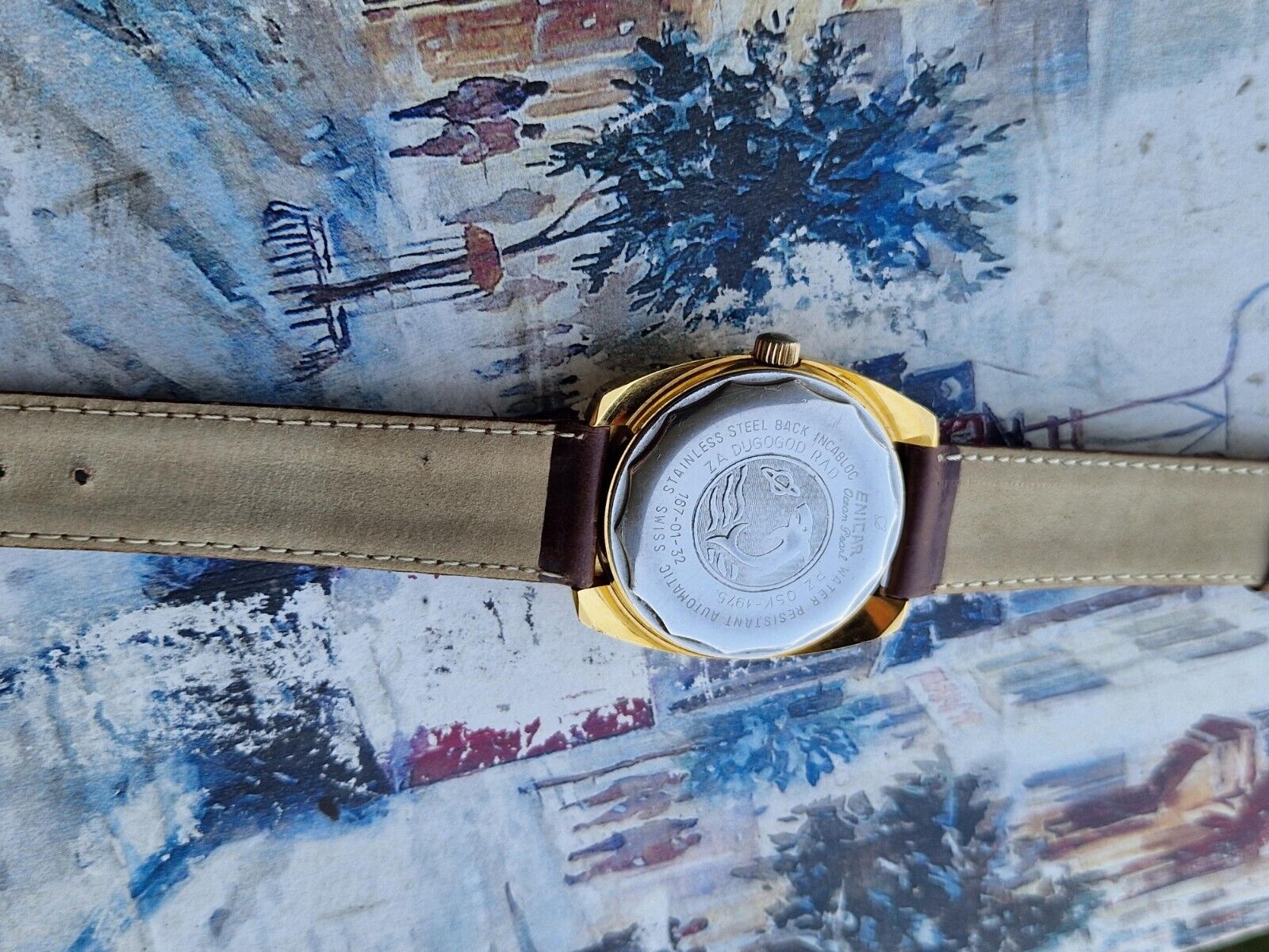 Vintage Enicar Ocean Pearl - very rare day language | WatchCharts