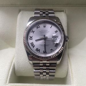 Women's Oyster Perpetual Datejust 36 Stainless Steel Rolex Jubilee Bronze Dial