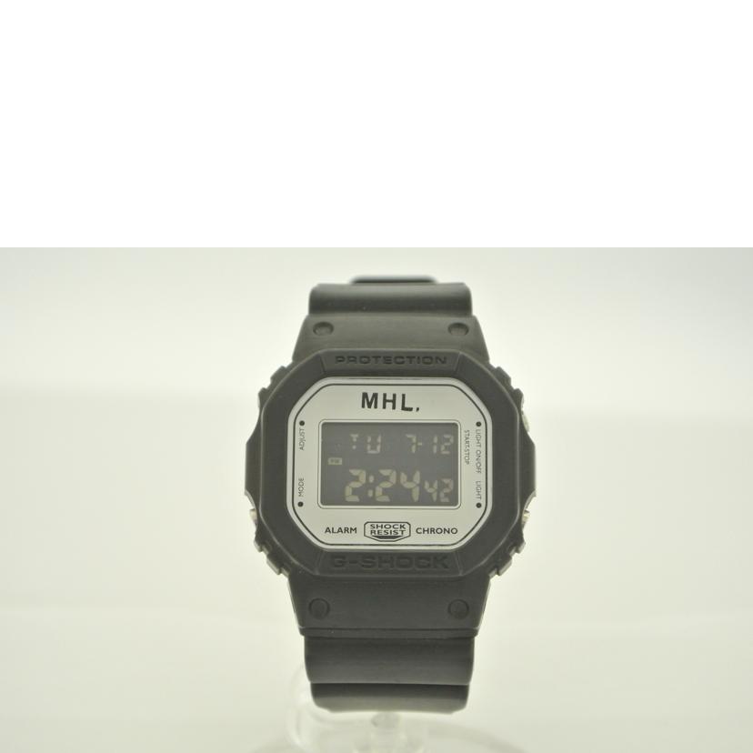 CASIO Casio / G-SHOCK × MHL Square Digital Black / DW-5600VT / G