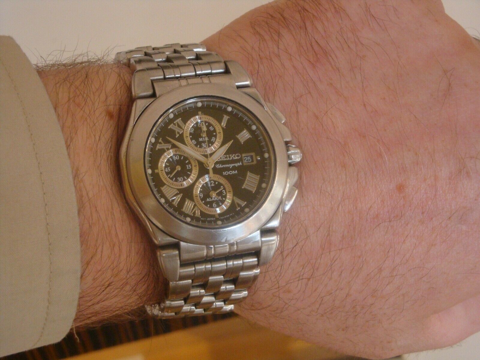 Seiko Executive Chronograph. 7t62-0EW0. First gen. Gents watch